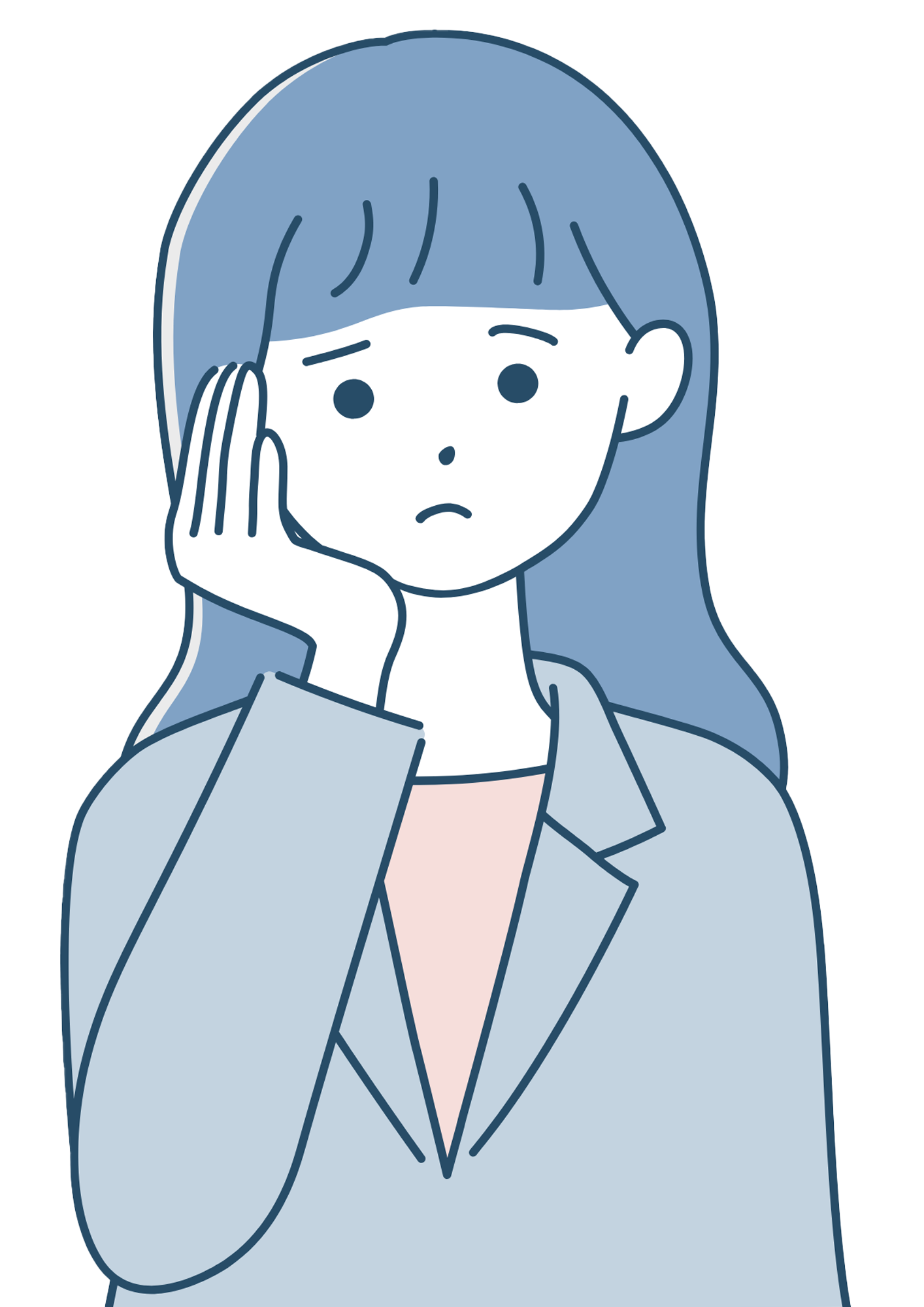 課題のイラスト